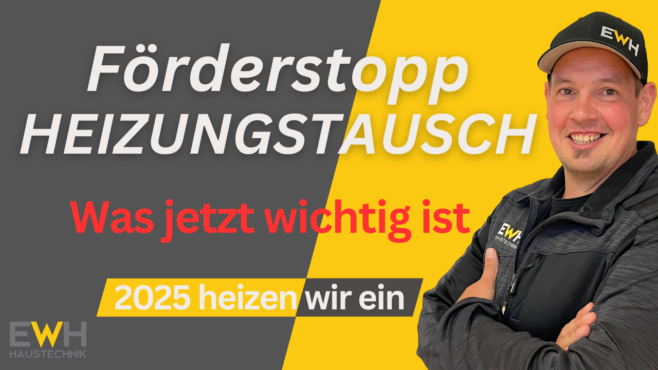 Förderstopp - Heizungstausch